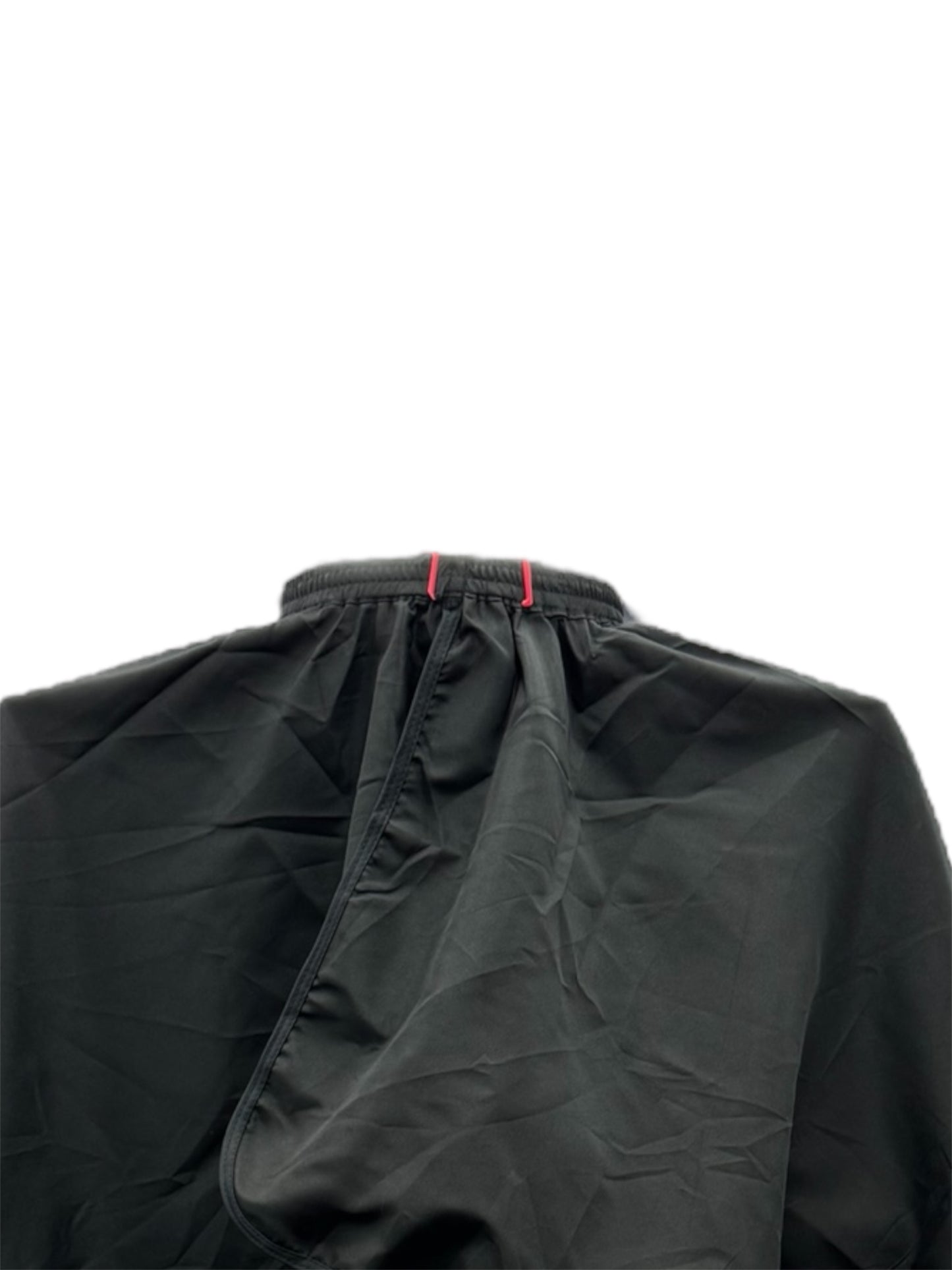 CAPA de BARBERIA CUELLO RESORTE, SOLO FONDO, COLOR NEGRO  Ref BS3-002