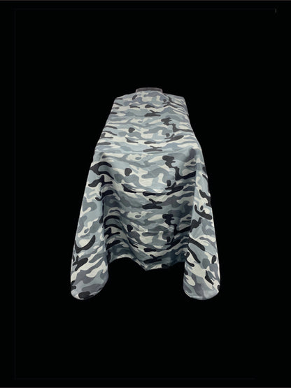 CAPA de BARBERIA CAMUFLADA  Ref BS3-113 GRIS